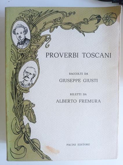 Proverbi Toscani - Giusti Giuseppe - copertina