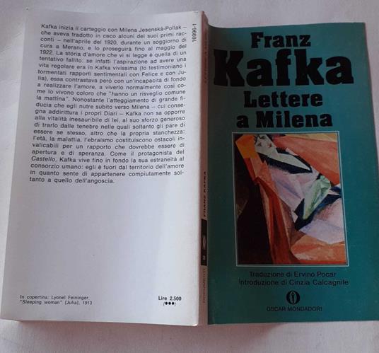 Lettere a Milena - Franz Kafka - Libro Usato - Mondadori - | IBS