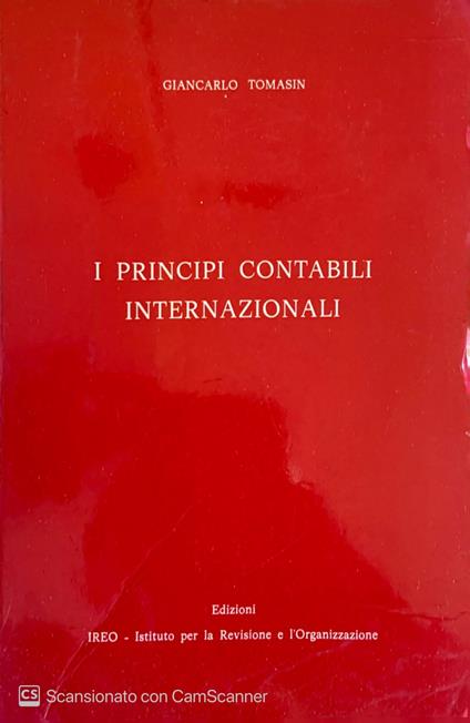 I principi contabili internazionali - Giancarlo Masini - copertina