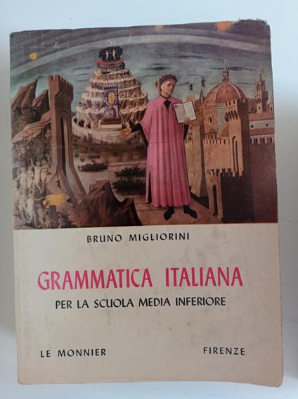 Grammatica italiana - Bruno Migliorini - copertina