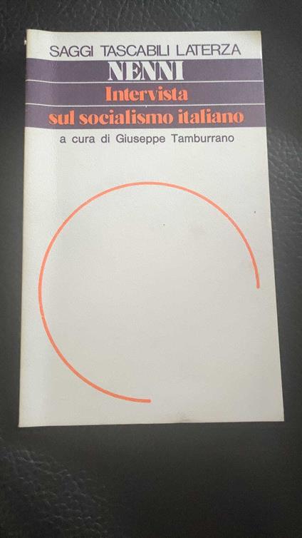 Intervista sul socialismo italiano - Pietro Nenni - copertina