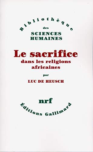 Le sacrifice dans les religions africaines - copertina