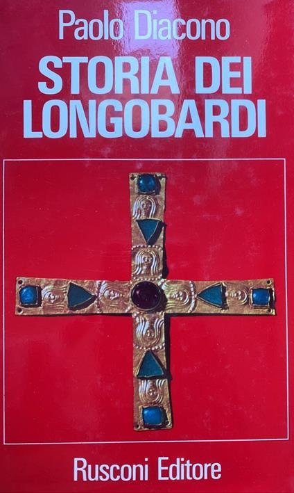 Storia dei Longobardi - Paolo Diacono - copertina