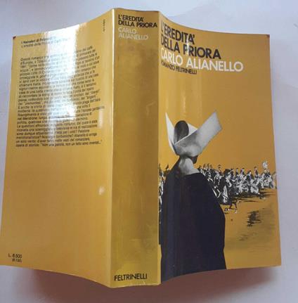 L' eredità della priora - Carlo Alianello - copertina