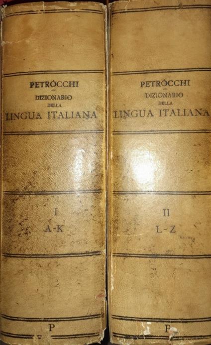 Novo dizionario universale della lingua italiana. 2 volumi - Policarpo Petrocchi - copertina