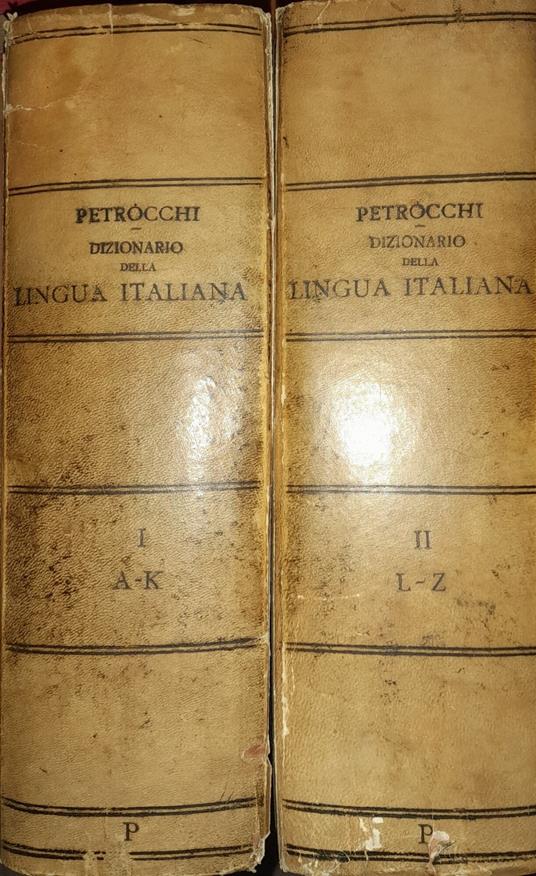 Novo dizionario universale della lingua italiana. 2 volumi - Policarpo Petrocchi - copertina