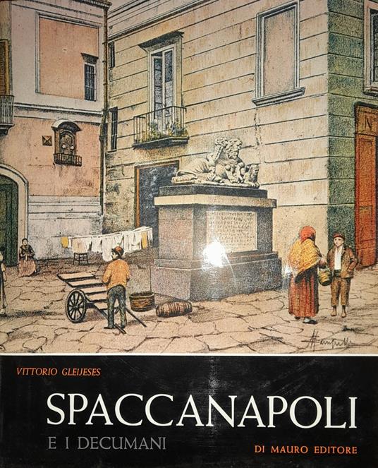 Spaccanapoli e i decumani - Vittorio Gleijeses - copertina