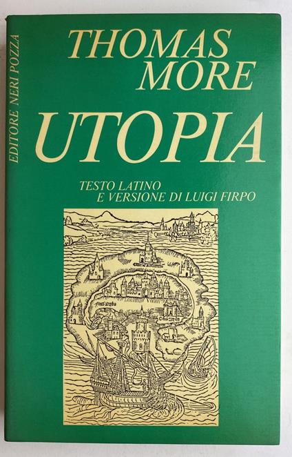 Utopia - Thomas More,Thomas Moore - copertina