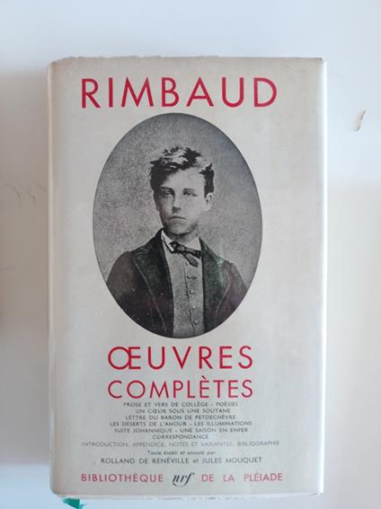 Oeuvres Complètes - Arthur Rimbaud - copertina
