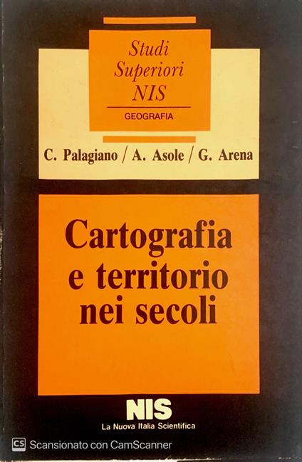 Cartografia e territorio nei secoli - copertina