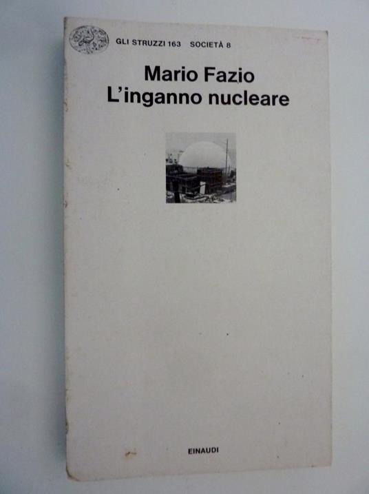 L' inganno nucleare - Mario Fazio - copertina