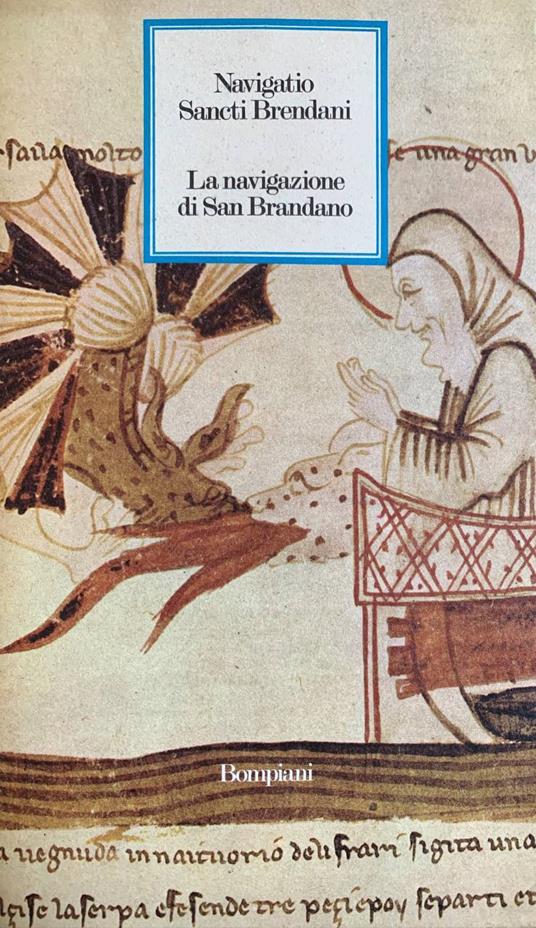Navigatio Sancti Brendani. La navigazione di San Brandano - Maria Antonietta Grignani - copertina
