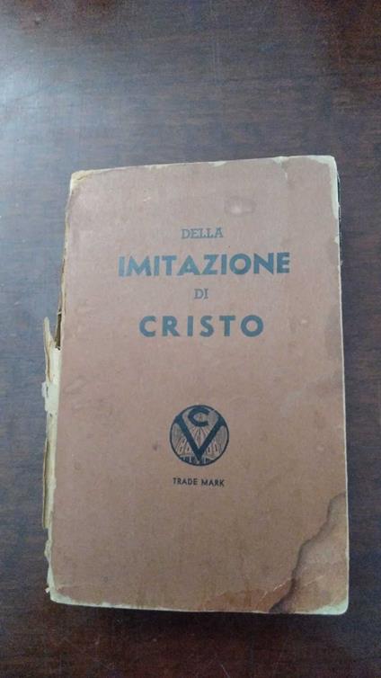 Della imitazione di Cristo - Tommaso da Kempis - copertina