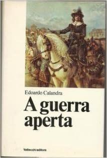 A guerra aperta - Edoardo Calandra - copertina