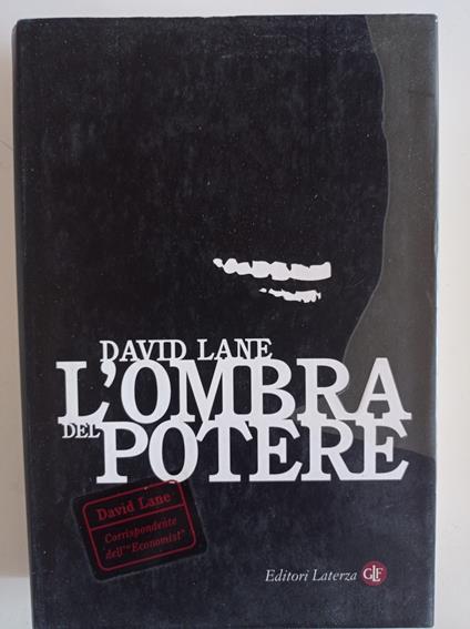 L' ombra del potere - David Lane - copertina