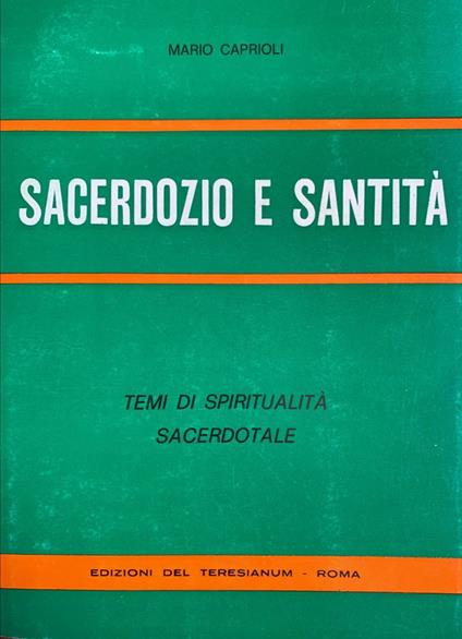 Sacerdozio e santità - copertina