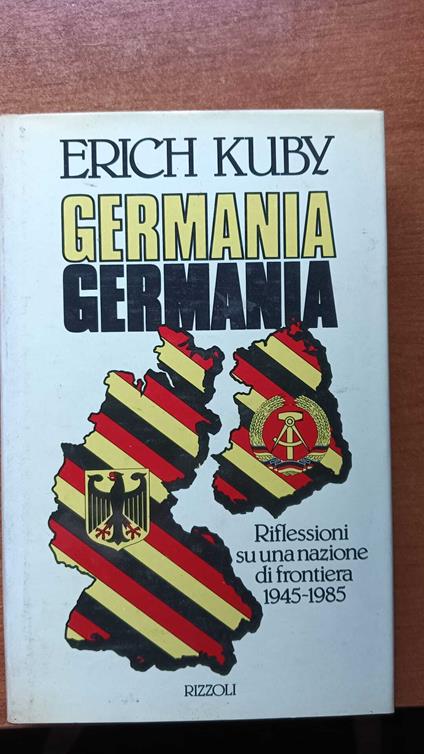 Germania Germania - Erich Kuby - copertina