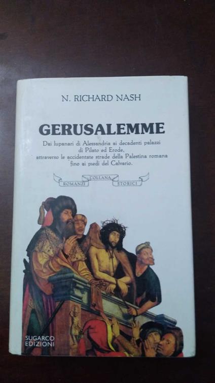 Gerusalemme - N. Richard Nash - copertina