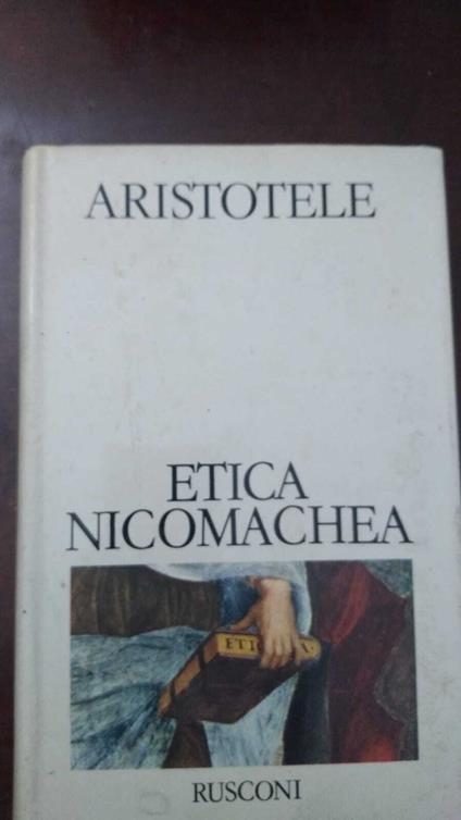 Etica nicomachea - Aristotele - copertina