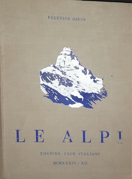 Le Alpi - Federico Sacco - copertina