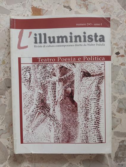 L' illuminista. Rivista di cultura contemporanea - copertina