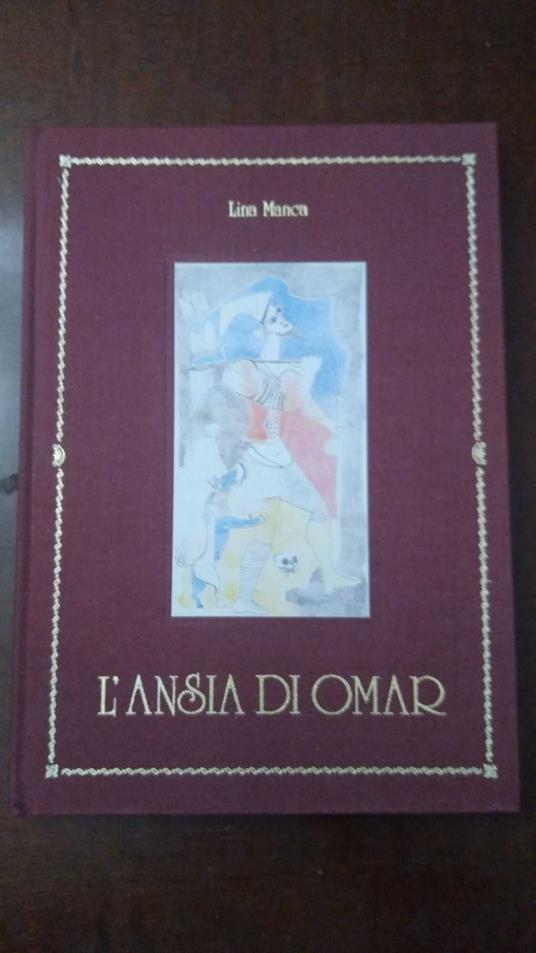 L' ansia di Omar - Lino Manca - copertina