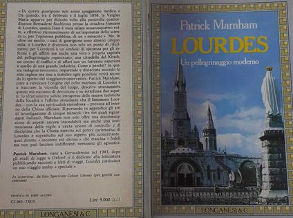 Lourdes. Un pellegrinaggio moderno - Patrick Marnham - copertina