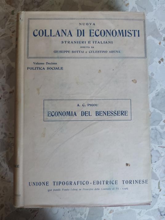 Economia del benessere - copertina