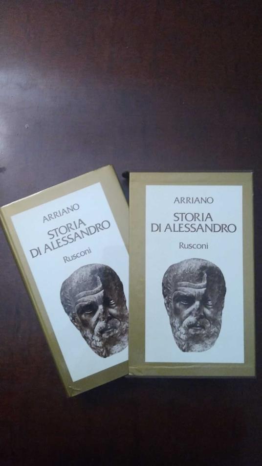 Storia di Alessandro - Flavio Arriano - copertina