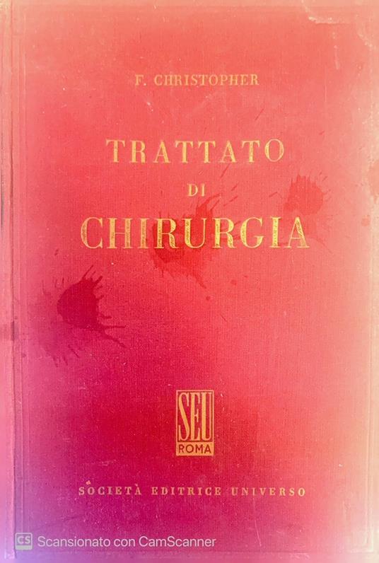 Trattato di chirurgia Vol. 2 - copertina