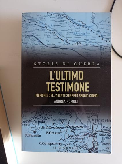 L' ultimo testimone - Andrea Romoli - copertina