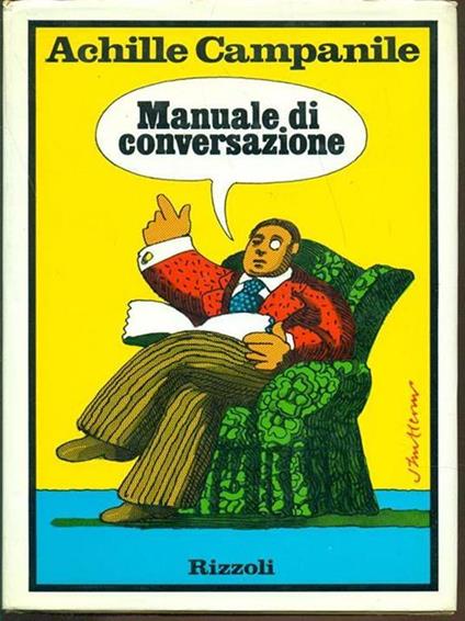 Manuale di conversazione - Achille Campanile - copertina