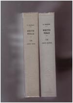 Trattato di Diritto Penale italiano secondo il codice del 1930 Volume IX Parte Prima e Seconda