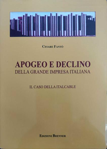 Apogeo e declino della grande impresa italiana - copertina