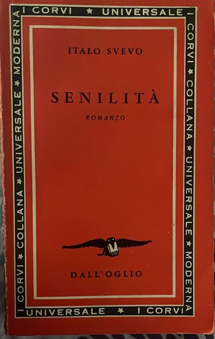 Senilità - Italo Svevo - copertina