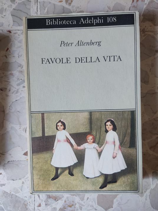 Favole della vita - Peter Altenberg - copertina