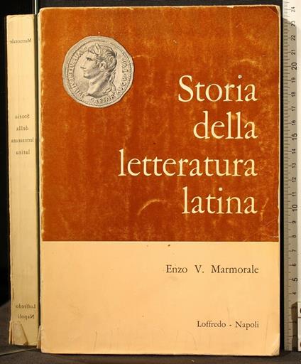 Storia della letteratura latina dalle origini al VI secolo - copertina