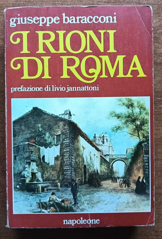 I rioni di Roma - Giuseppe Baracconi - copertina