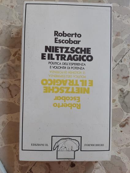 Nietzsche e il tragico - Roberto Escobar - copertina