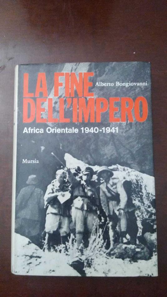 La fine dell'Impero - Alberto Bongiovanni - copertina