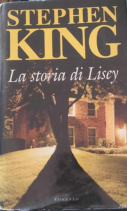 La storia di Lisey - Stephen King - copertina