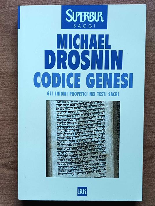 Codice Genesi - Michael Drosnin - copertina