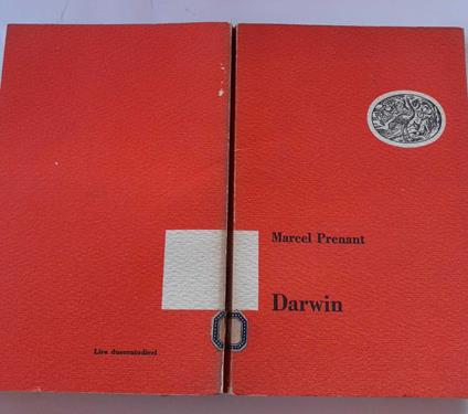 Darwin - Marcel Prenant - copertina