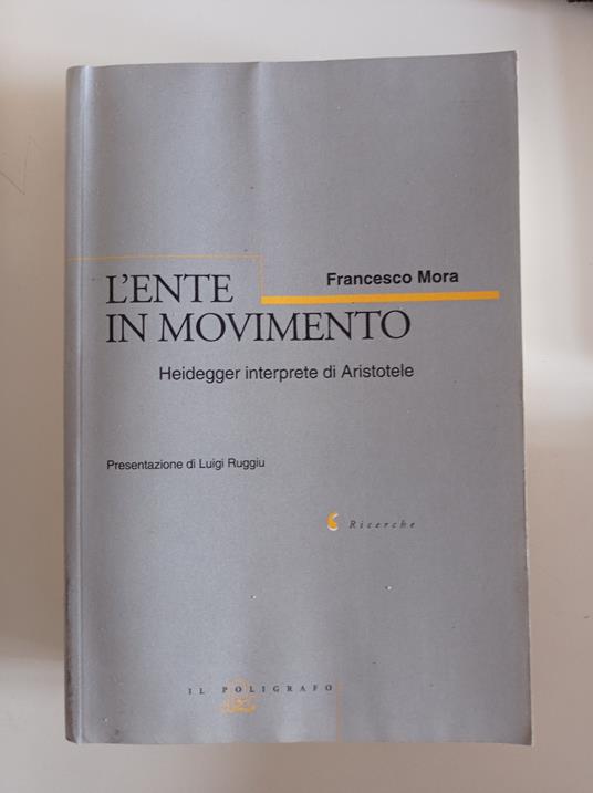 L' ente in movimento - copertina