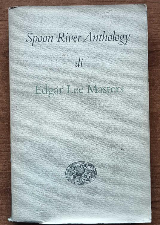spoon river anthology - Edgar Lee Masters - copertina