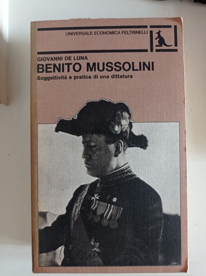 Benito Mussolini - Giovanni De Luna - copertina