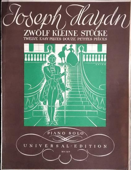 Zwolf kleine Stucke - copertina