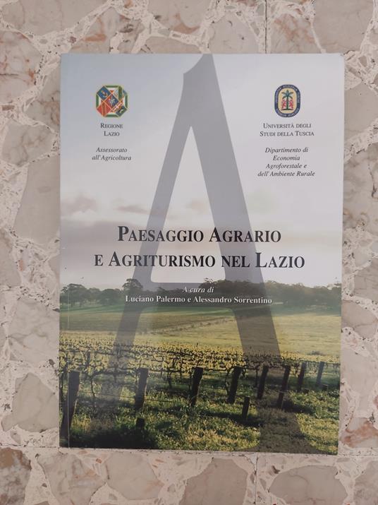 Paesaggio agrario e agriturismo nel Lazio - copertina