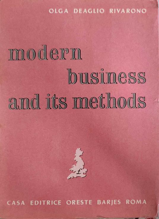 Modern business and its methods - copertina