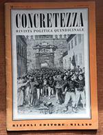 Concretezza rivista politica quindicinale